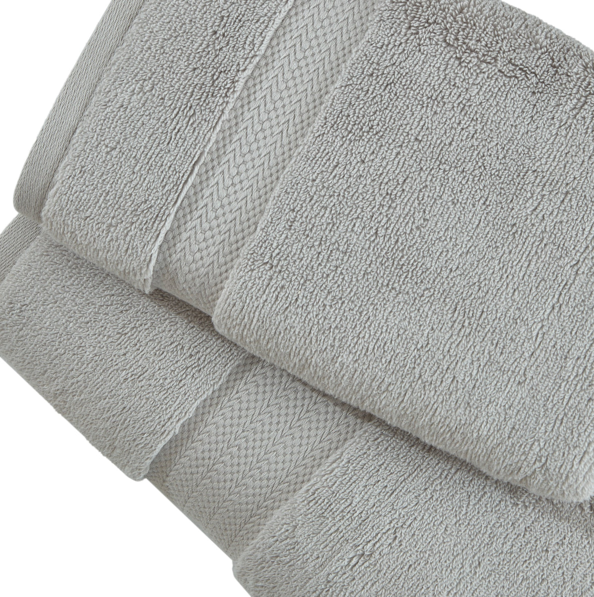 Pavia Home Anta — Grey towel set detail