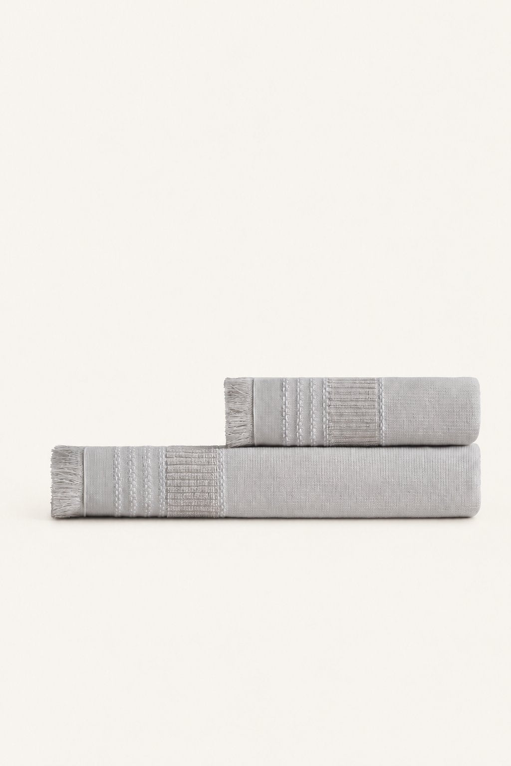 Pavia Home Boden towel set — grey