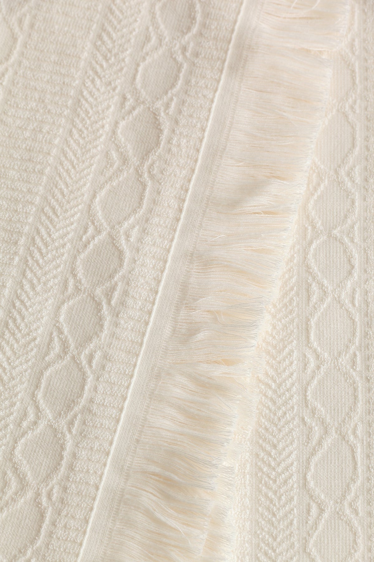 Pavia Home Elina — Ecru fabric detail