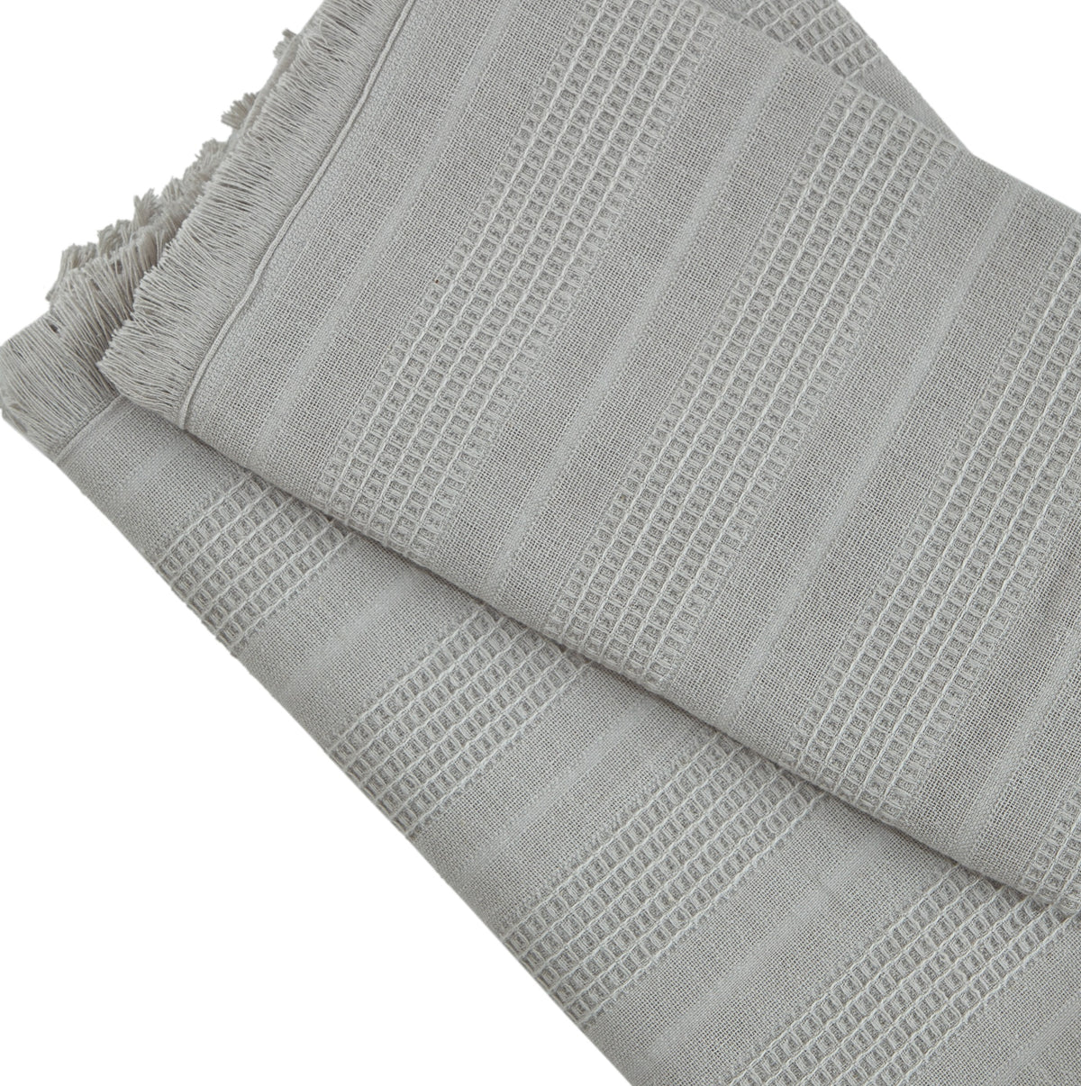 Pavia Home Erna towel set — grey-set-detail
