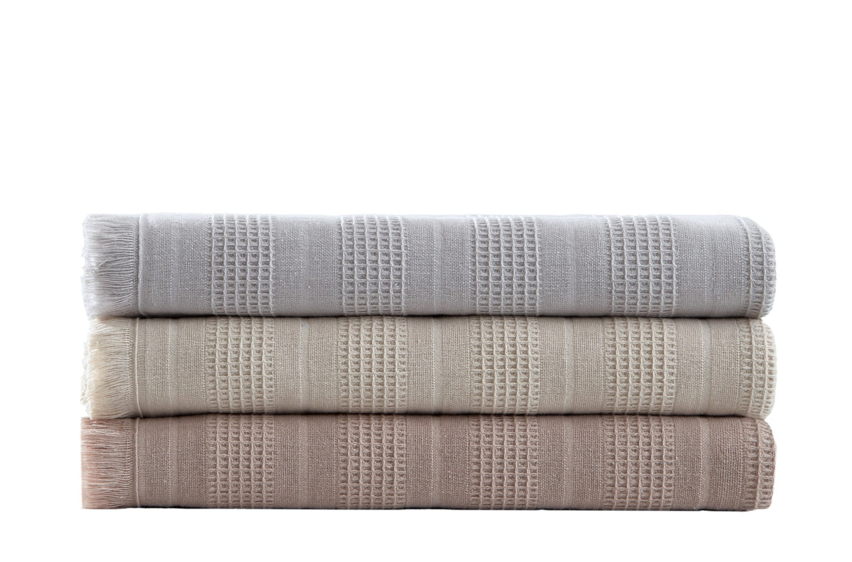 Pavia Home Erna towel set — palette