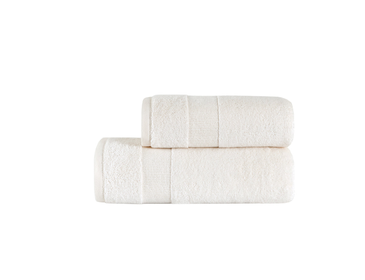 Pavia Home Luan towel set — ecru