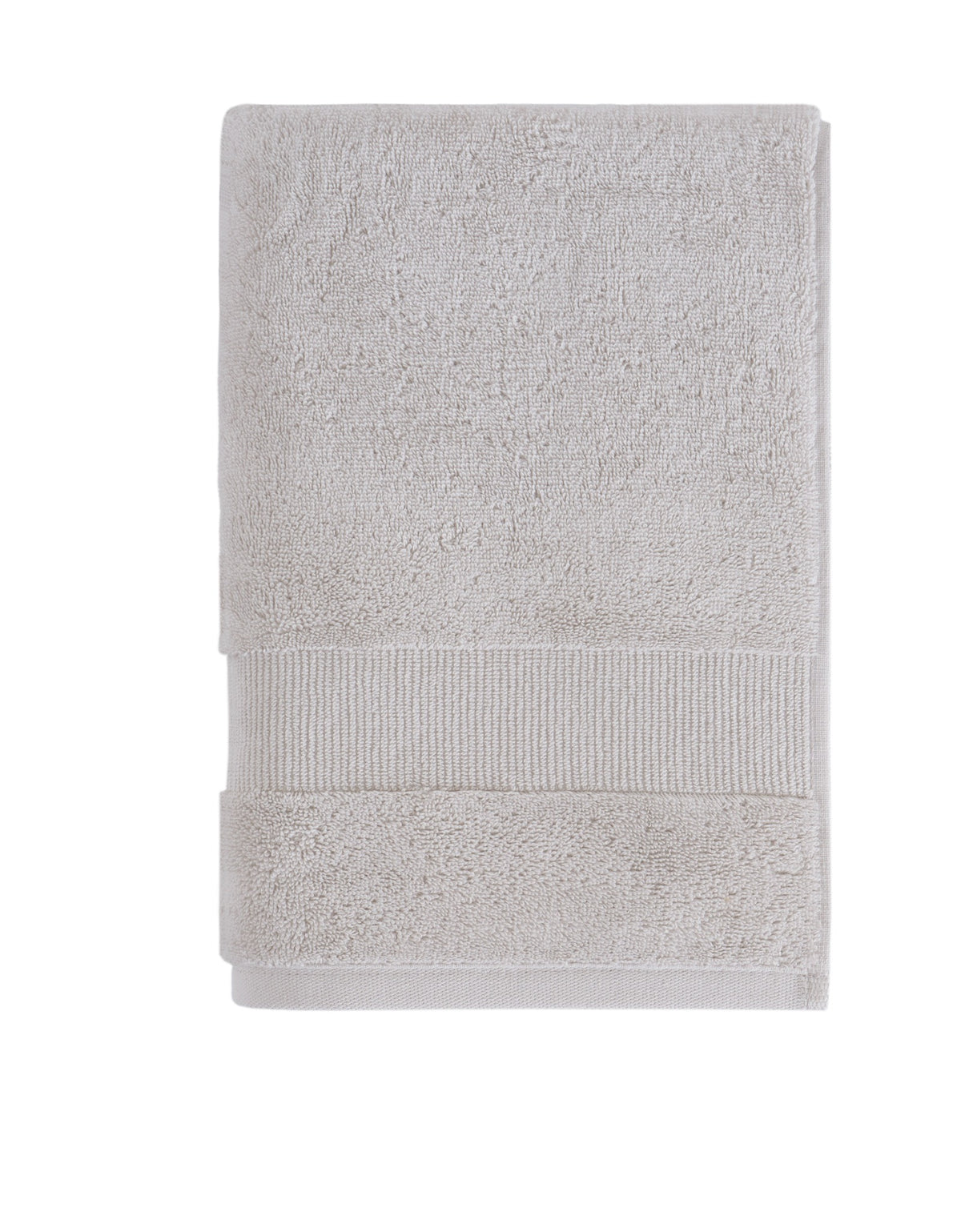 Pavia Home Luan towel set — grey folded