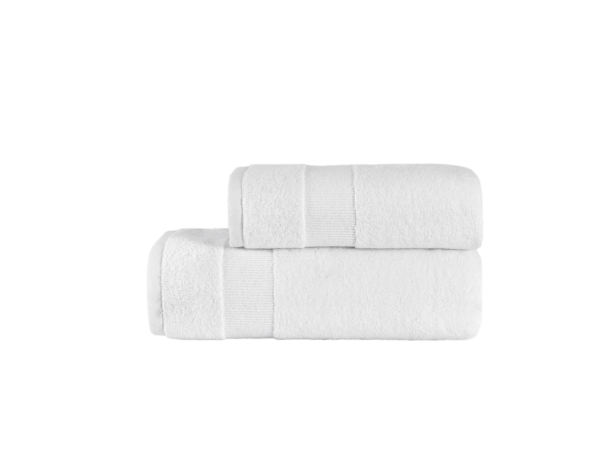 Pavia Home Luan towel set — white