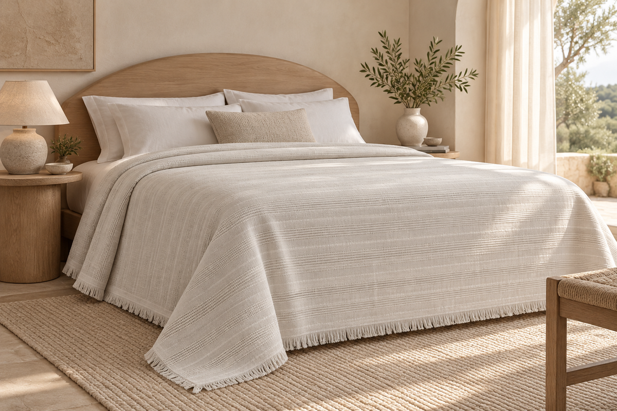Pavia Home Bedspreads — original lifestyle collection scene