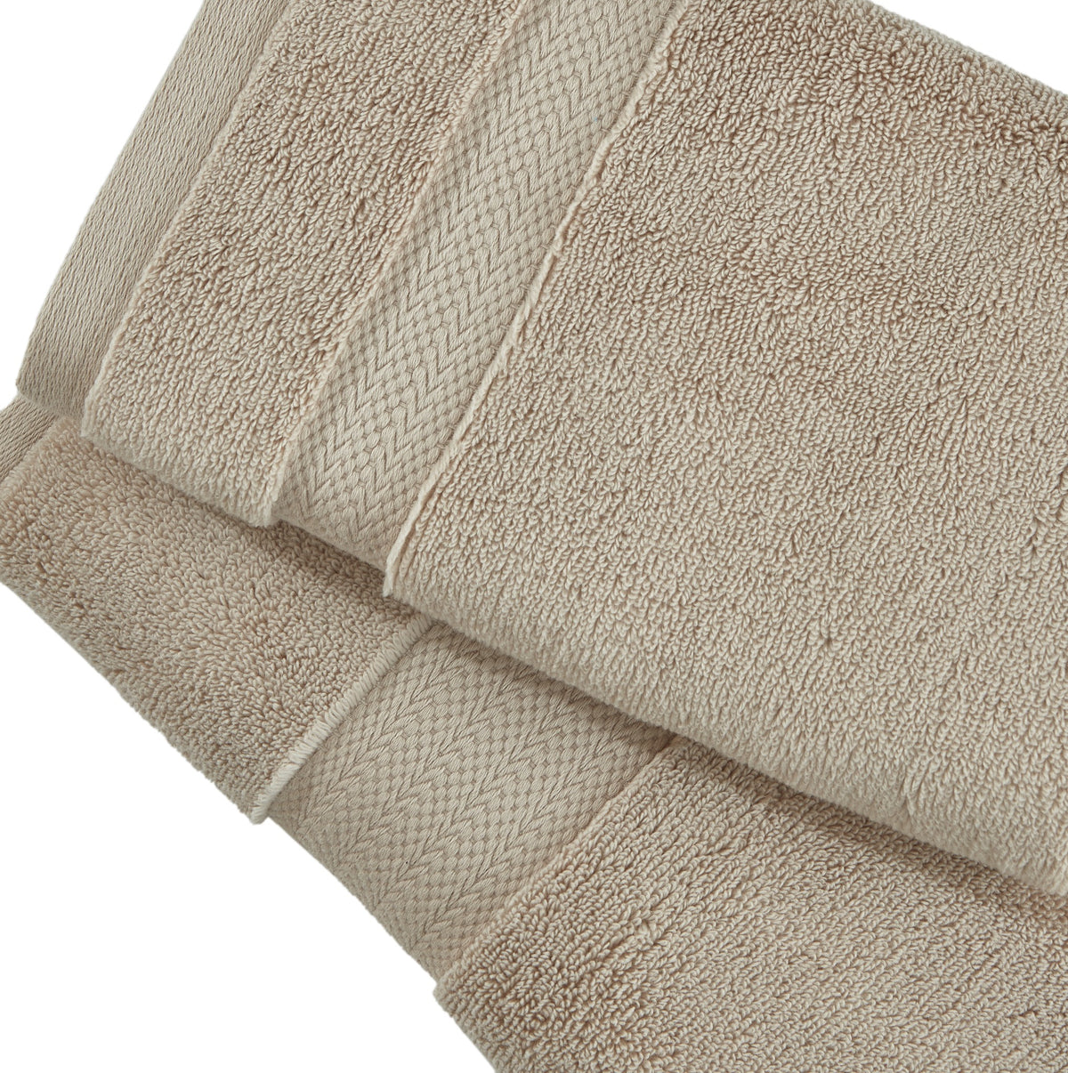 Pavia Home Anta — Beige towel set detail