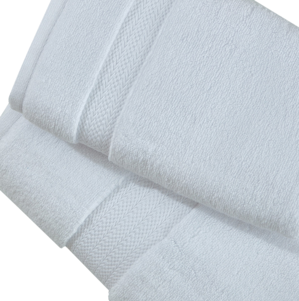 Pavia Home Anta — White towel set detail