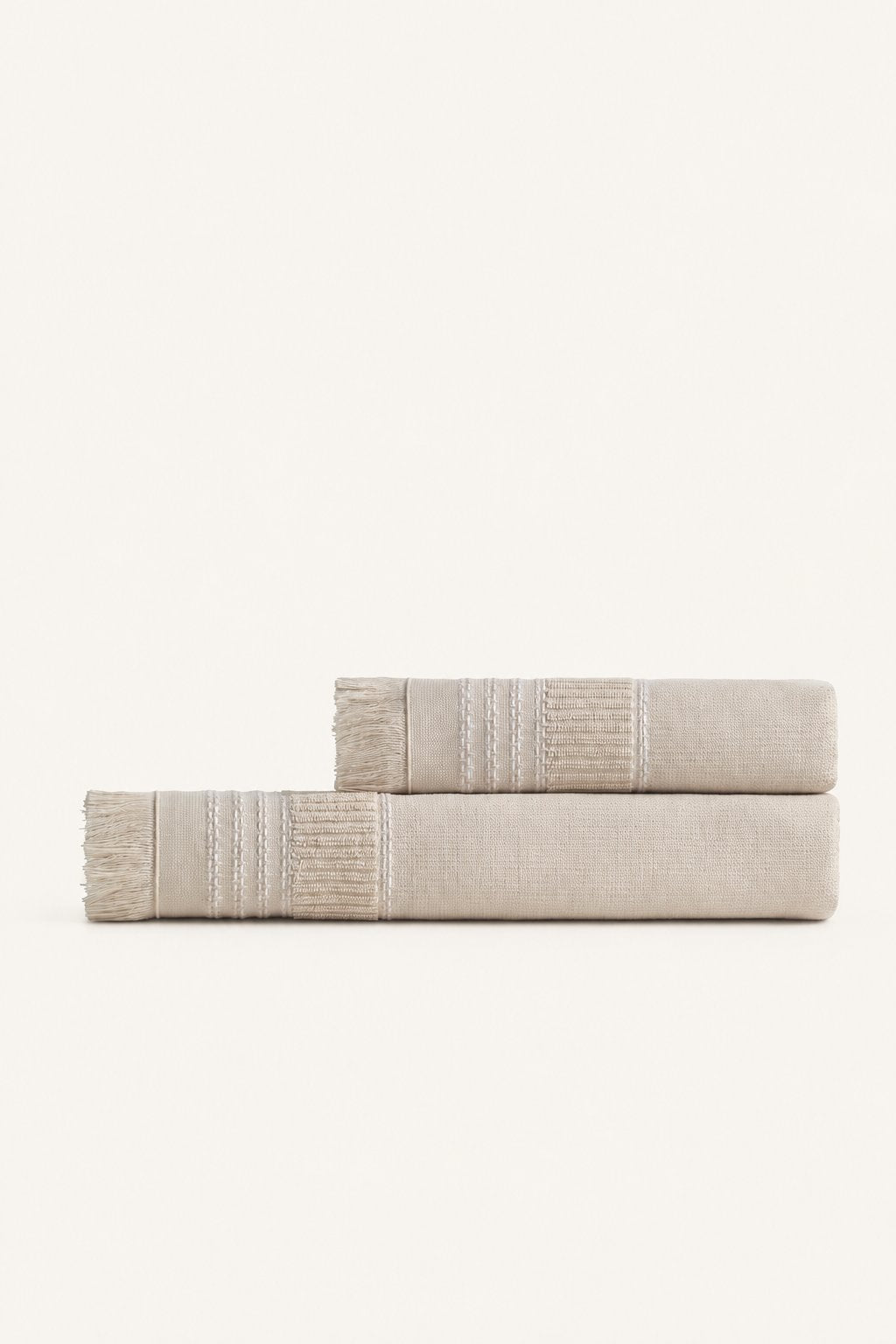 Pavia Home Boden towel set — beige