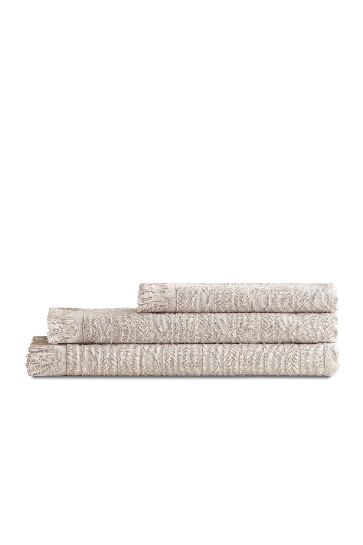Pavia Home Elina — Beige towel alternate view