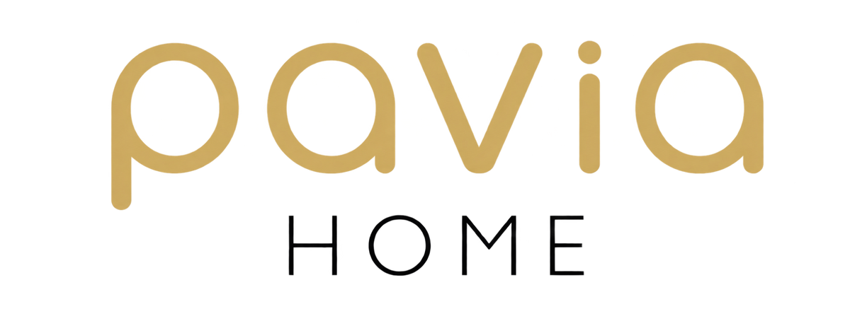 Pavia Home gold logo