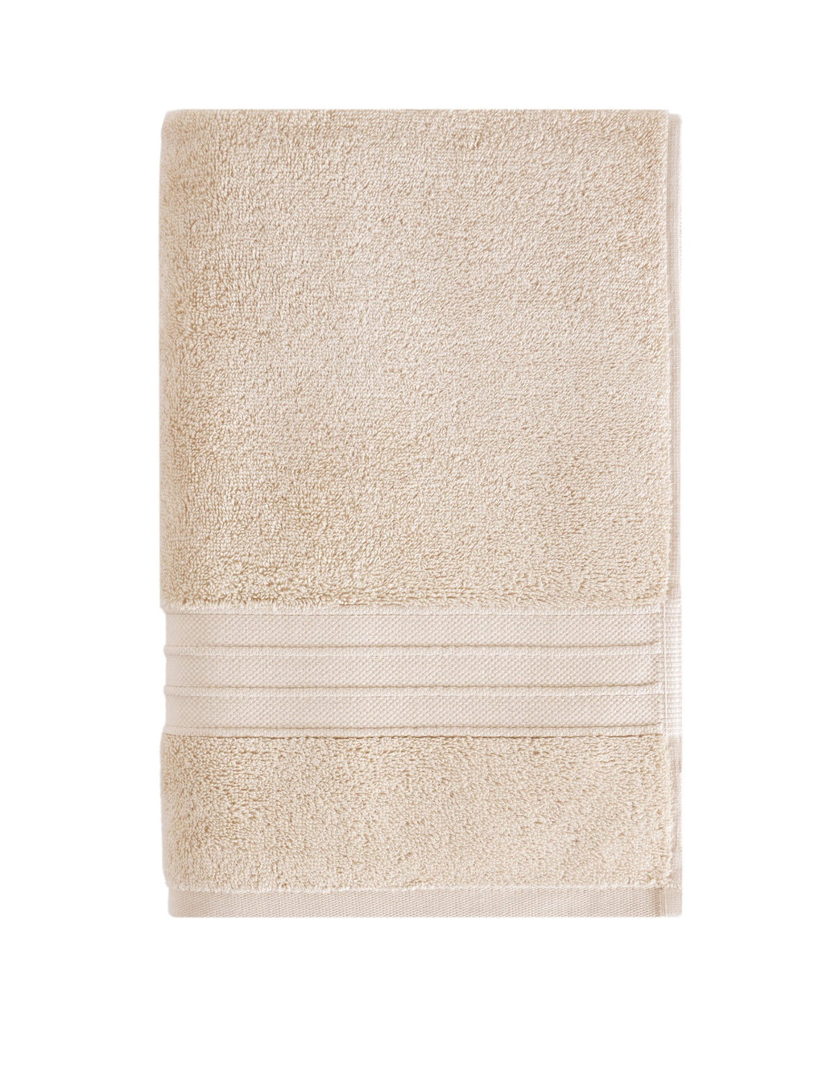 Folded Jony towel in Beige