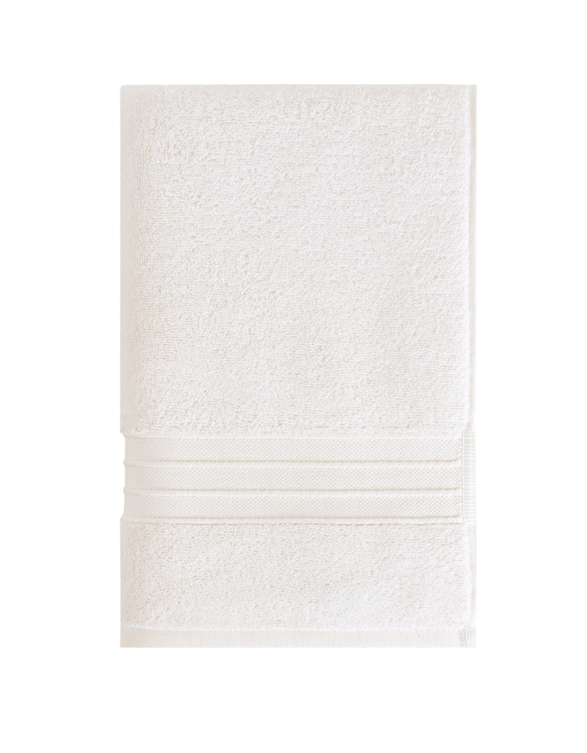 Folded Jony towel in Ecru