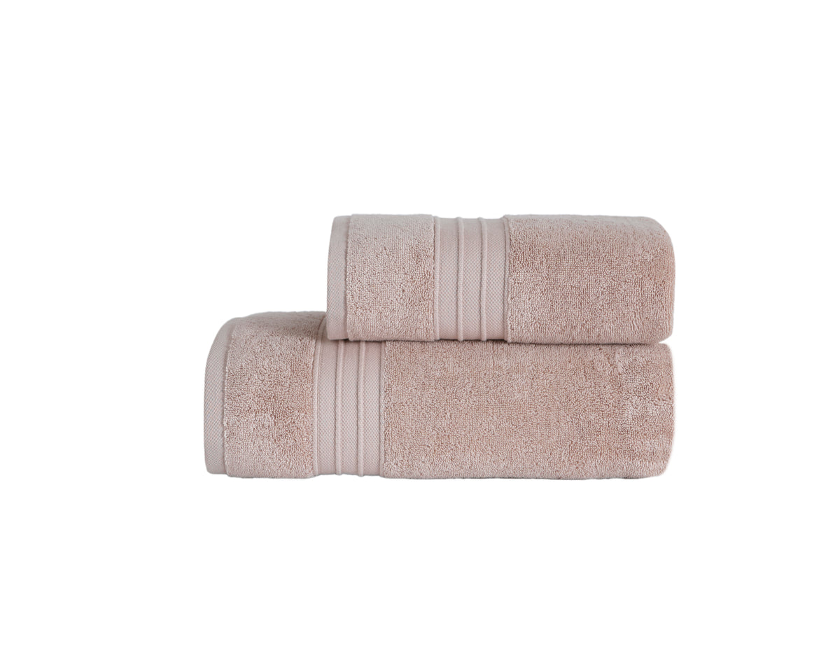 Jony two-piece towel set in Quartz