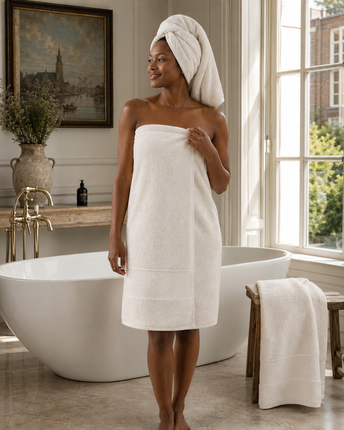 Pavia Home Luan towel set — lifestyle
