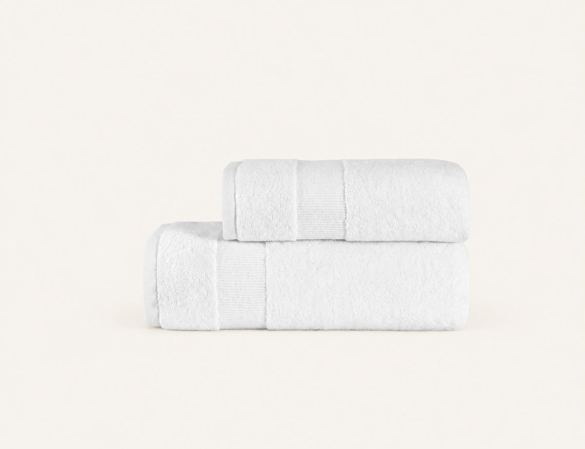 Pavia Home Luan towel set — white