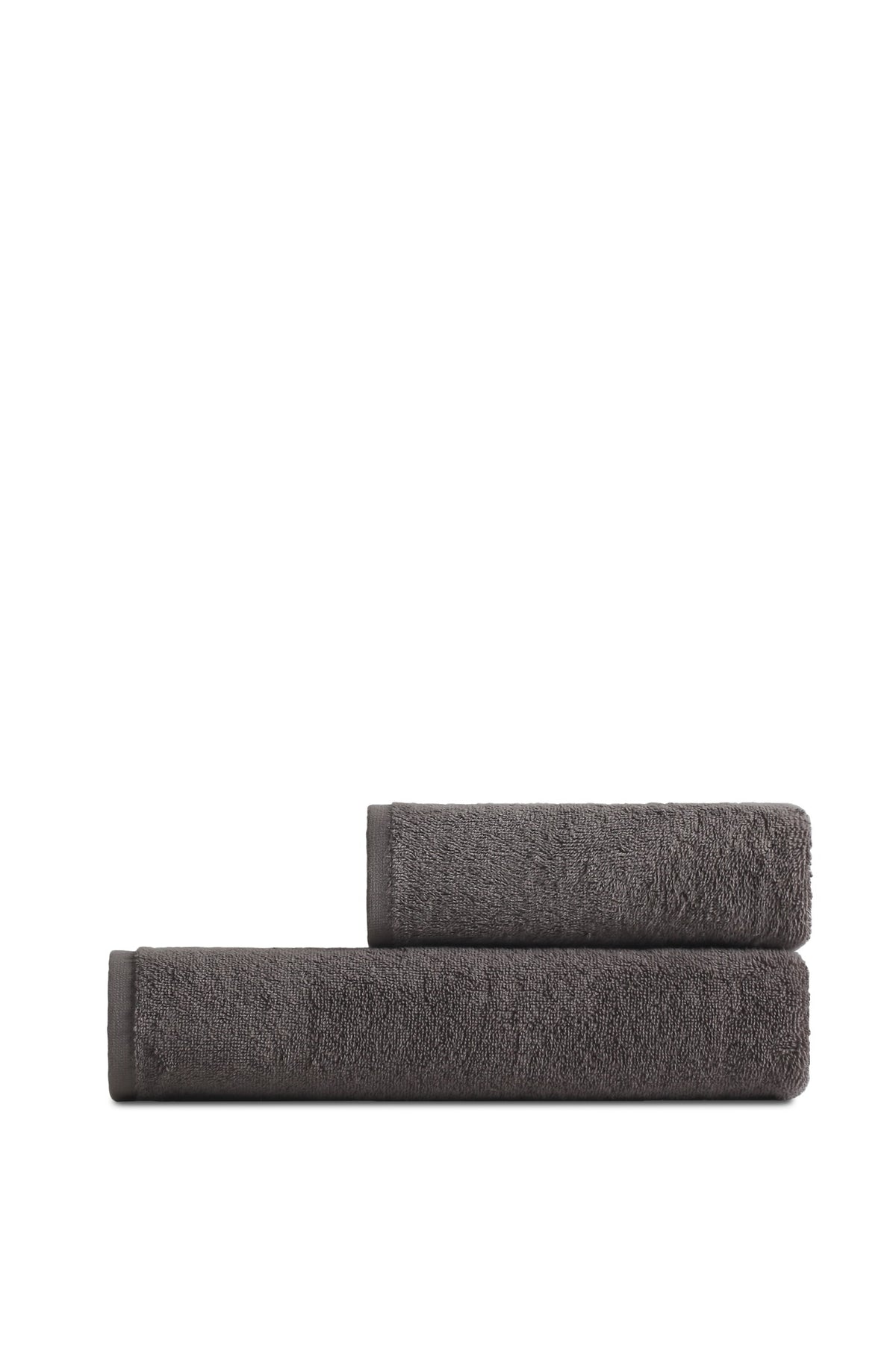 Nicol two-piece towel set in Anthracite