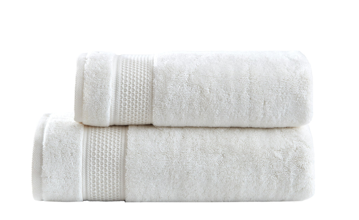 Pavia Home Vina — Ecru towel set